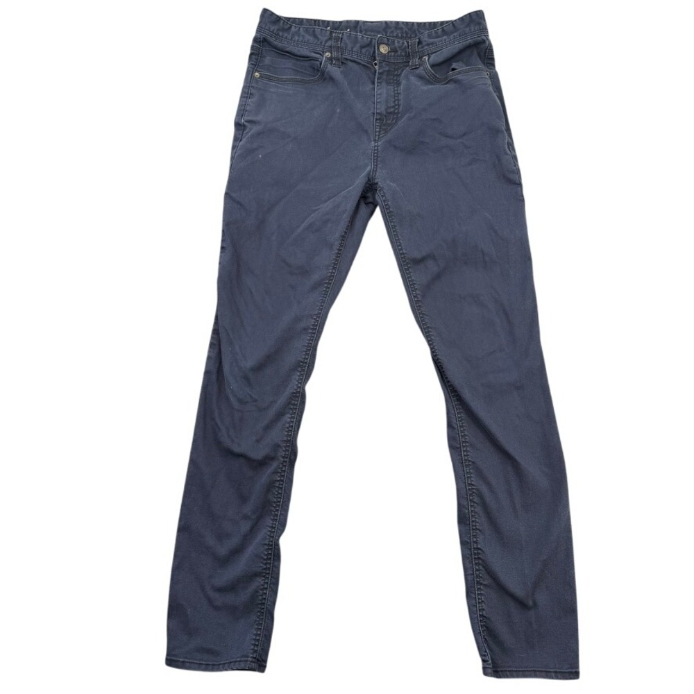 Prana Slim Fit Pants Men 31x32 Blue Organic Gorpcore Hiking Workwear Utility